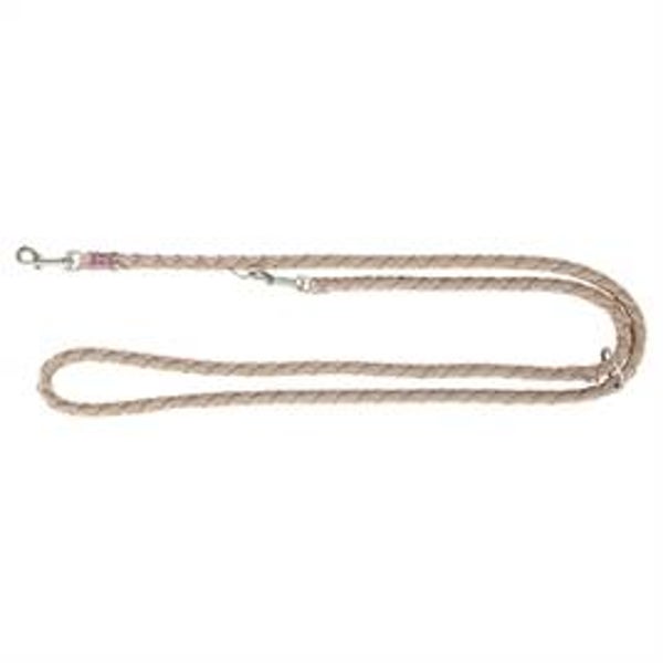 TRIXIE HONDENRIEM CAVO VERSTELBAAR BLUSH / ZAND 200X1,2 CM