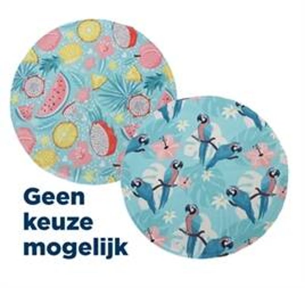 KOELMAT ROND ASSORTI 60 CM