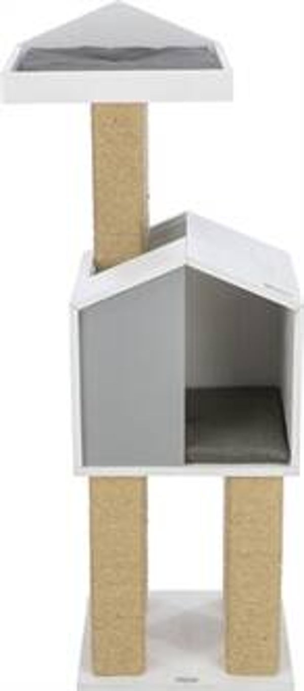 TRIXIE BE NORDIC KRABPAAL JONTE GRIJS / WIT 38X38X115 CM