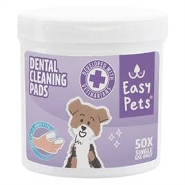 EASYPETS TOOTH CLEANING PADS 50 ST