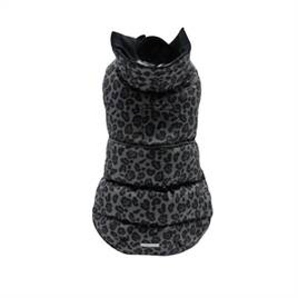 CROCI HONDENJAS PANTHY PANTERPRINT GEVOERD GRIJS / ZWART 35 CM