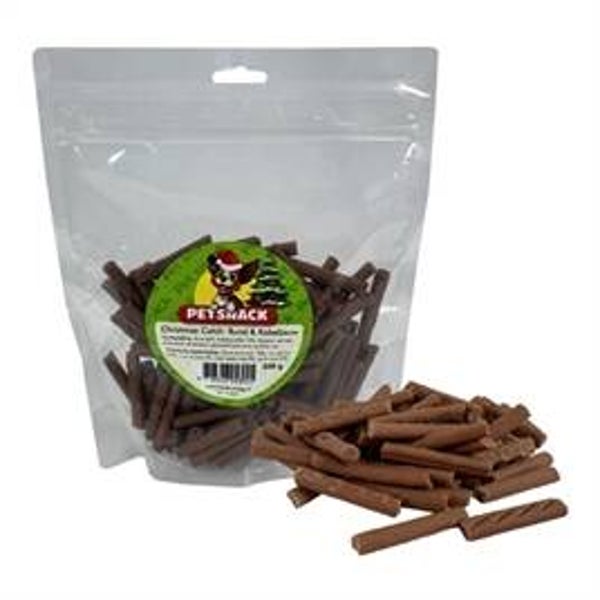 PETSNACK CHRISTMAS CATCH RUND/KABELJAUW