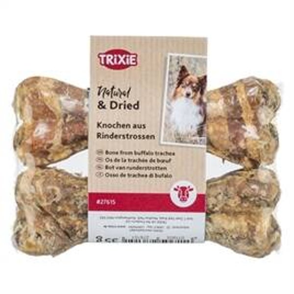 TRIXIE KAUWBOT VAN RUNDERSTROTTEN 10 CM 2 × 35 G / ST. 10 CM 2X35 GR