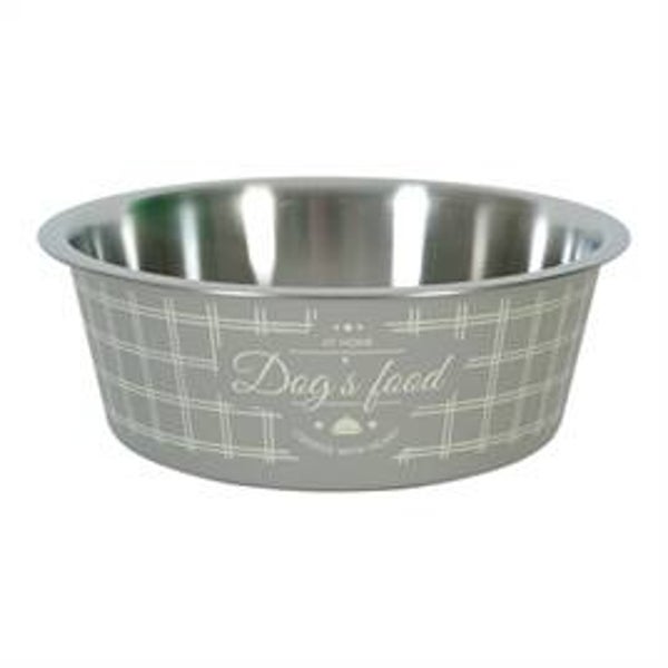 ZOLUX FOOD VOERBAK HOND TAUPE 17,8 CM 1,2 LTR