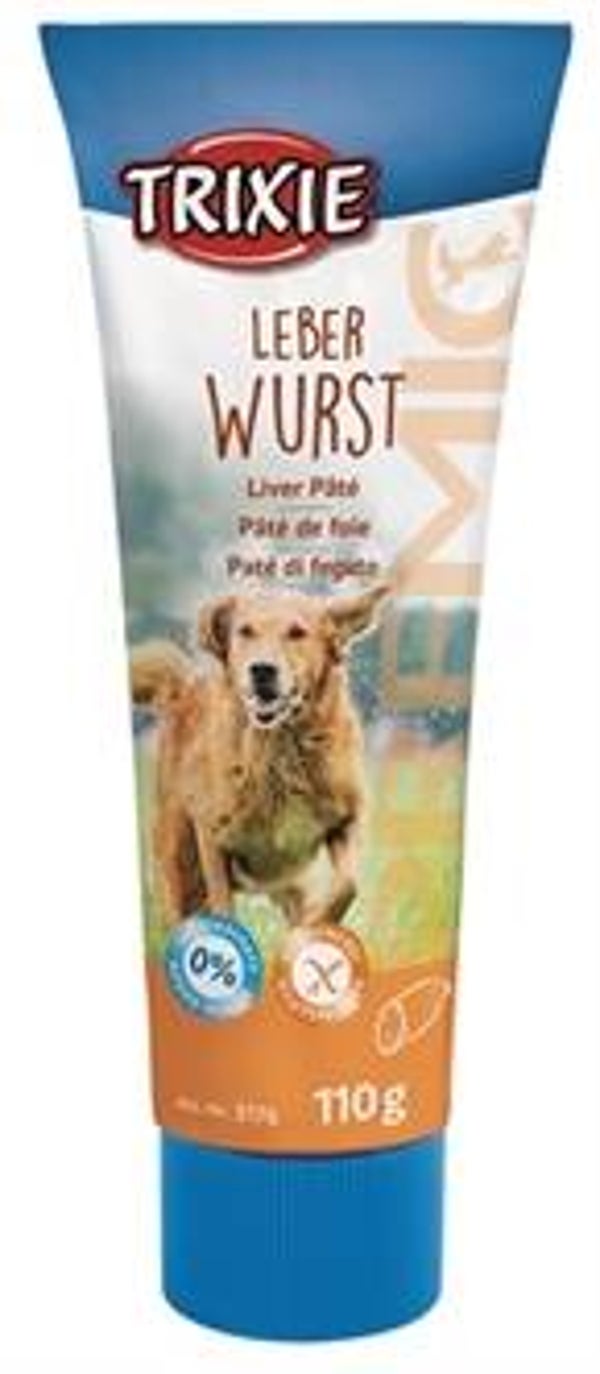 TRIXIE PREMIO LEVERWORSTPATE TUBE 110 GR