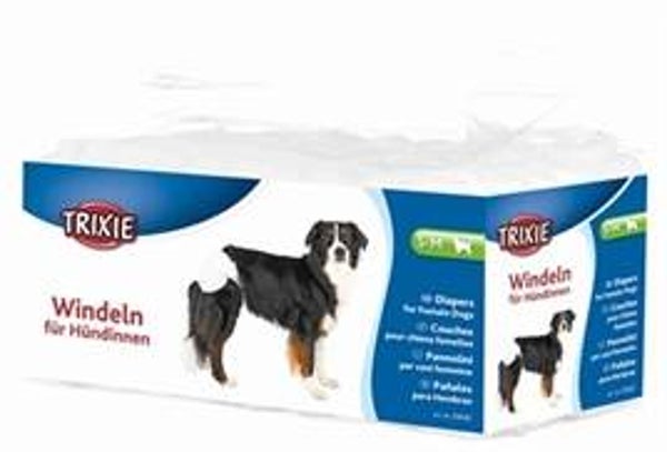 TRIXIE LUIERS VOOR TEVEN S-M 28-40 CM 2X12 ST