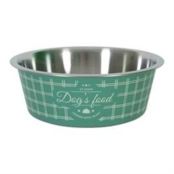 ZOLUX FOOD VOERBAK HOND GROEN 20,6 CM 1,7 LTR
