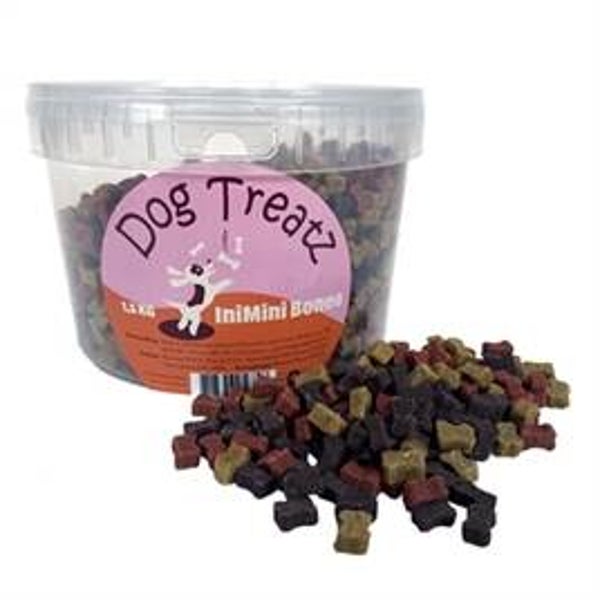 DOG TREATZ INIMINI BONES 1,5 KG