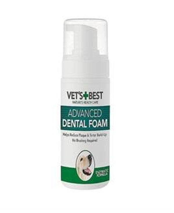 VETS BEST ADVANCED DENTAL FOAM 120 ML