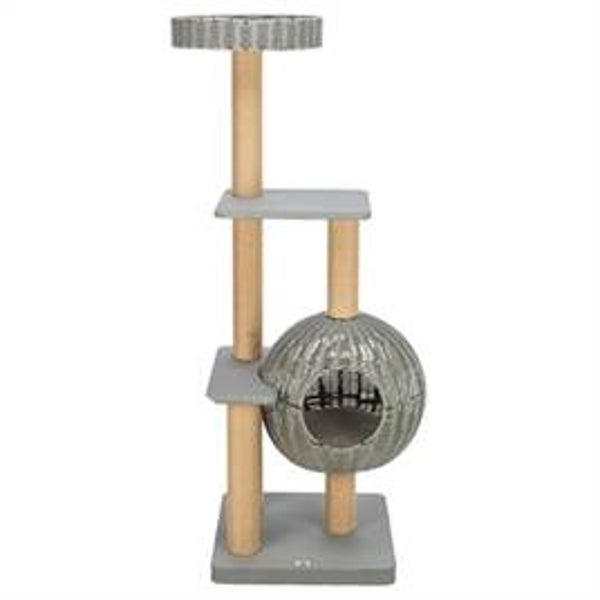 TRIXIE KRABPAAL AMALIA OUTDOOR GRIJS 48X48X143 CM