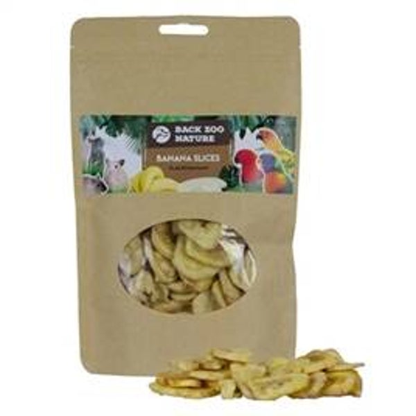 BACK ZOO NATURE BANANA SLICES 150 GR