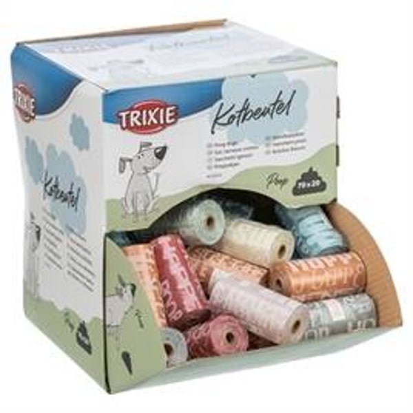TRIXIE POEPZAKJES DISPLAY ASSORTI 70X20 STUKS