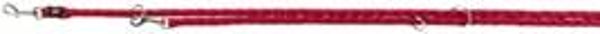 TRIXIE HONDENRIEM CAVO VERSTELBAAR ROOD 200X1,8 CM
