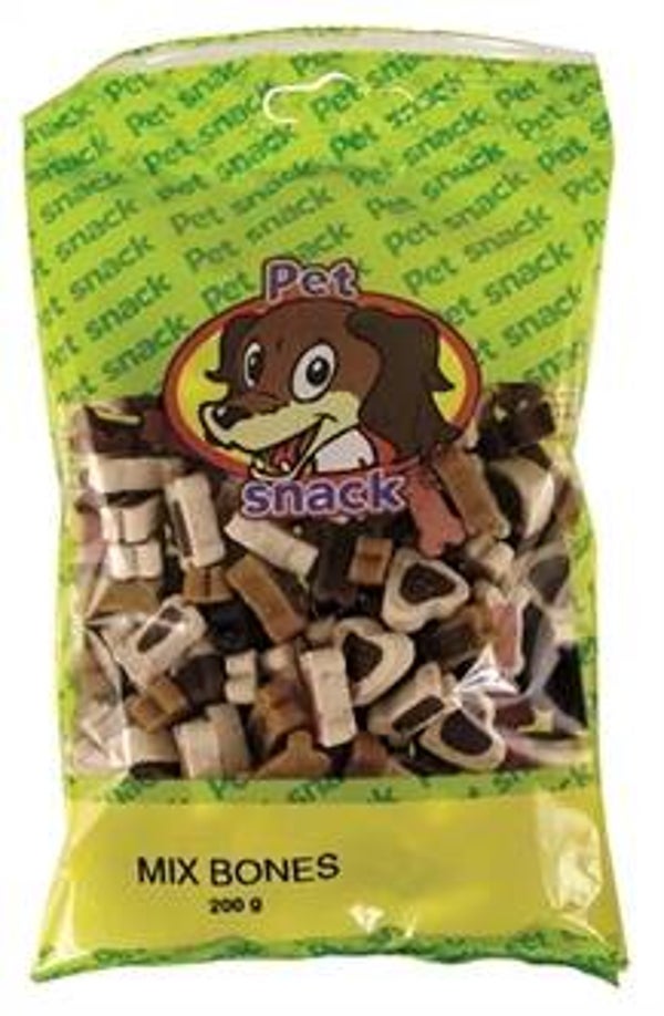 PETSNACK MIX BONES 14X200 GR