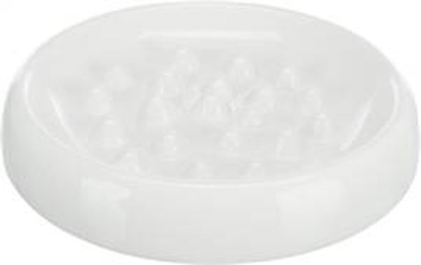TRIXIE VOERBAK SLOW FEEDING KERAMIEK ASSORTI 18 CM 250 ML