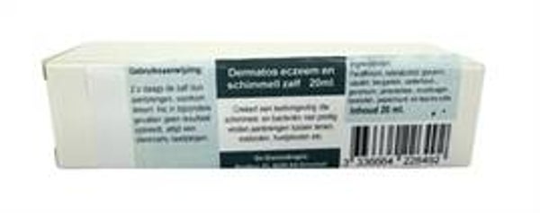 DIERENDROGIST DERMATOS ECZEEM / SCHIMMELZALF 20 GR