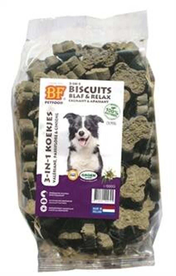 BF PETFOOD 3 IN 1 HONDENKOEKJES BLAF & RELAX 500 GR