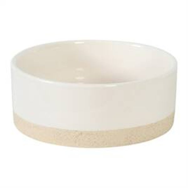 ZOLUX OLARIA VOERBAK KERAMIEK BEIGE 17 CM 1 LTR
