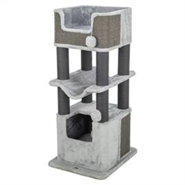 TRIXIE KRABPAAL LUCANO XXL LICHTGRIJS / DONKERGRIJS 58X48X110 CM