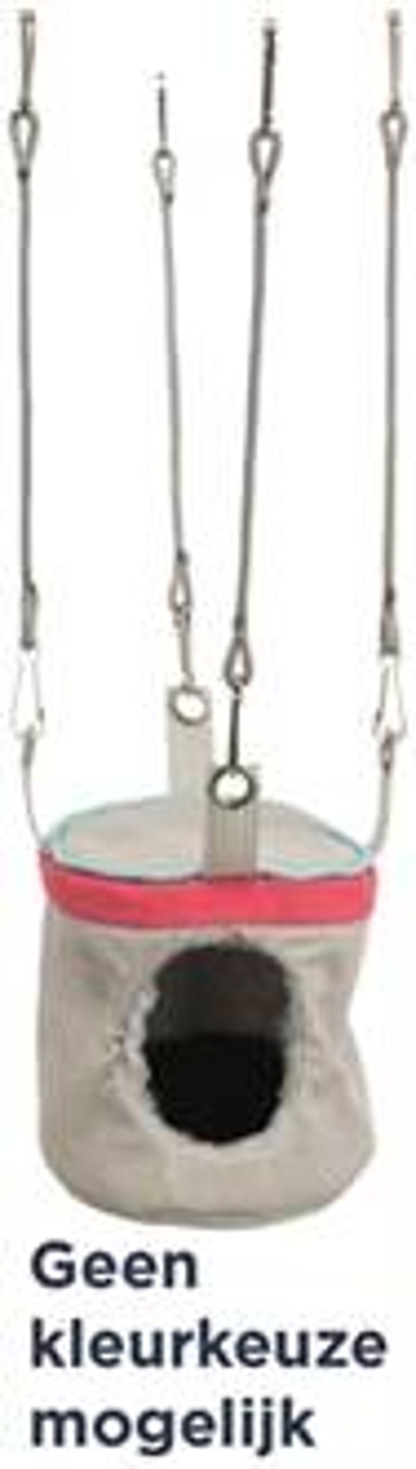 TRIXIE RITSELHOLLETJE HANGEND HAMSTER ASSORTI 10X10X9 CM 3 ST