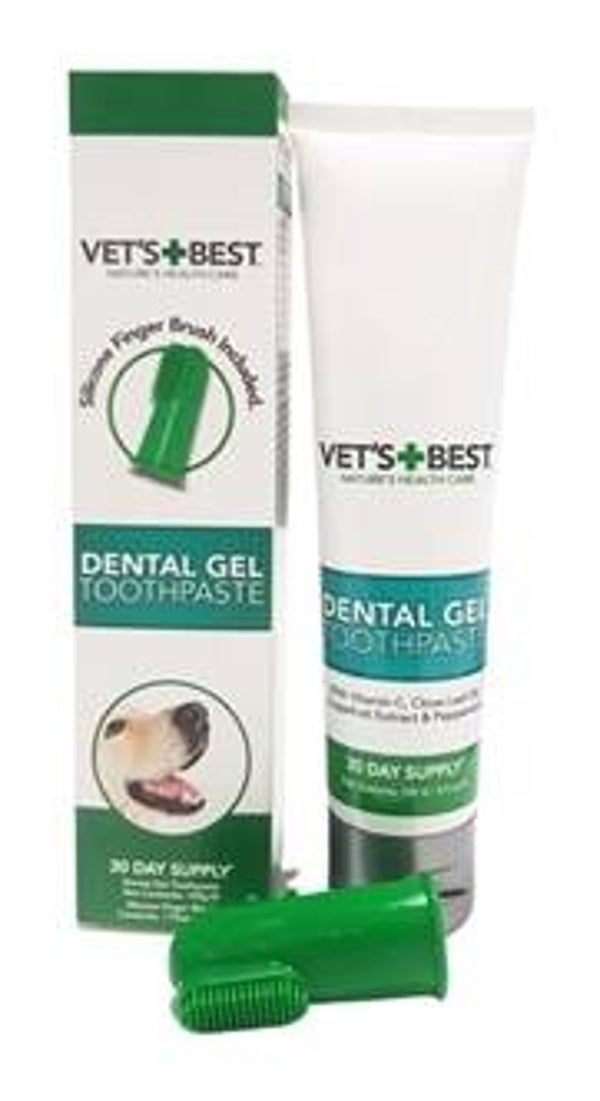 VETS BEST DENTAL GEL HOND 100 GR