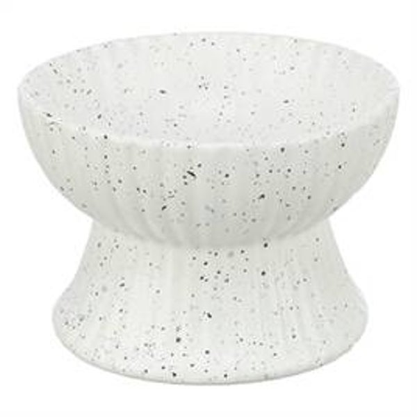 TRIXIE VOERBAK / DRINKBAK KAT VERHOOGD KERAMIEK WIT 200 ML 13 CM