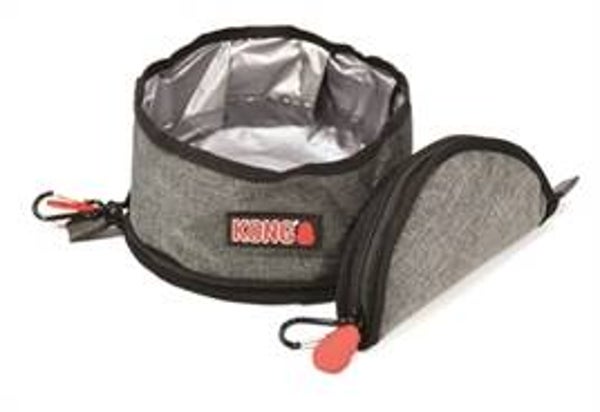 KONG OPVOUWBARE DRINK- / VOERBAK 2 LTR