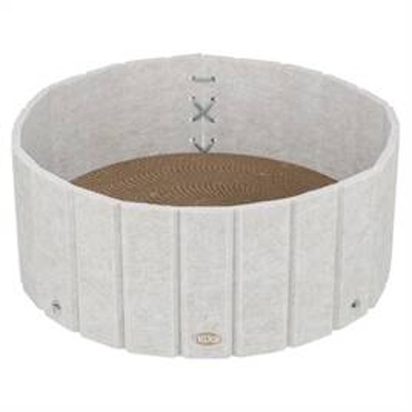 TRIXIE KRABMAT KATTENMAND RAND VILT CREME 38X38X16 CM