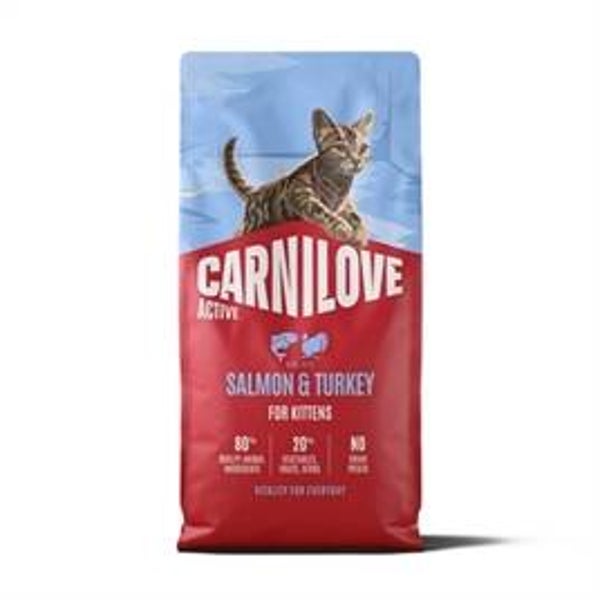 CARNILOVE ACTIVE KITTEN SALMON / TURKEY 6 KG