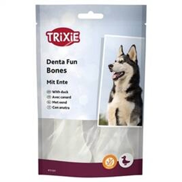 TRIXIE DENTA FUN DUCK CHEWING BONES 10 CM 70 GR