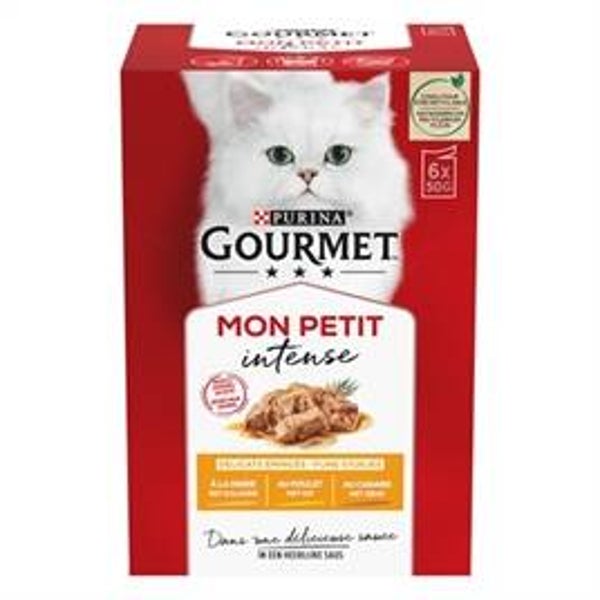 GOURMET MON PETIT GEVOGELTE 6X50 GR