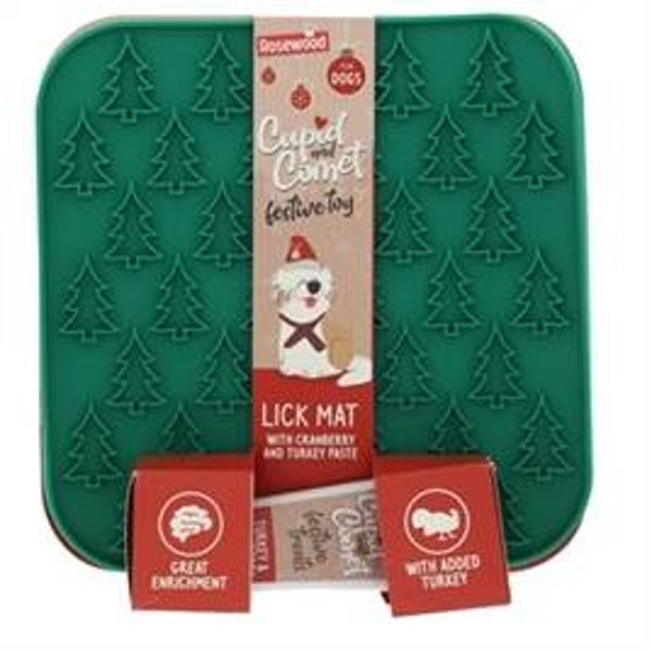 ROSEWOOD XMAS LIKMAT MET TUBE KALKOEN / CRANBERRY PASTA 23X23X7 CM