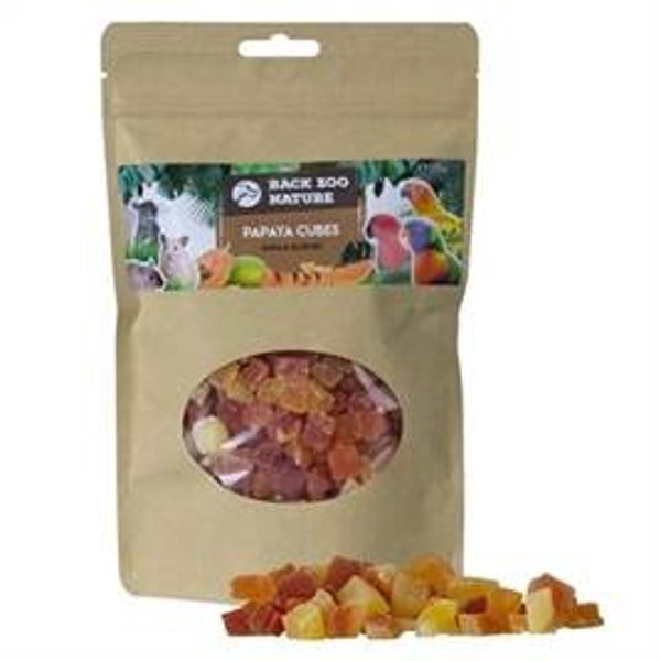 BACK ZOO NATURE PAPAYA CUBES 250 GR