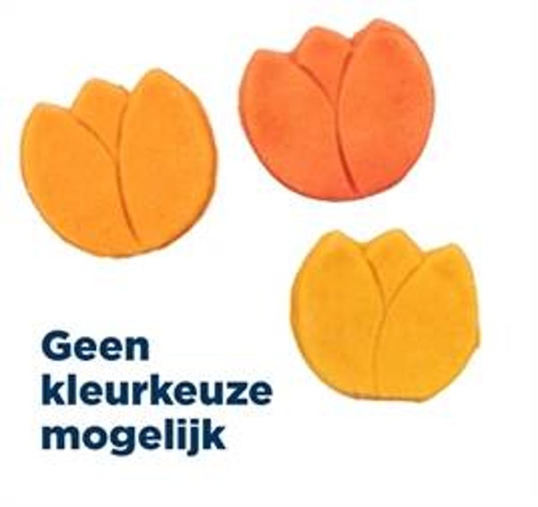 TRIXIE TULP MET KIPPENBORST ASSORTI 25 GR