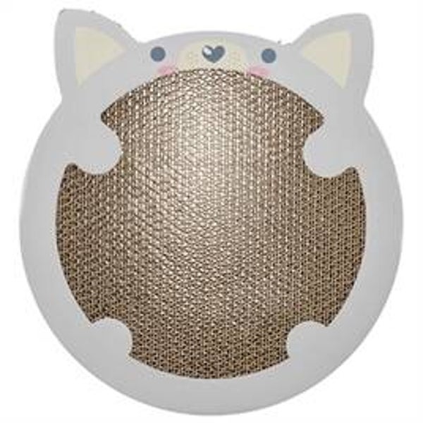 TRIXIE JUNIOR KRABMAT HAMSTER MET CATNIP LICHTGRIJS 31X32,5X2,5 CM