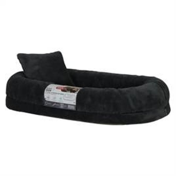 ZOLUX EXPERT HONDENMAND GAIA MET KUSSENTJE OVAAL GRIJS 90X51X17 CM