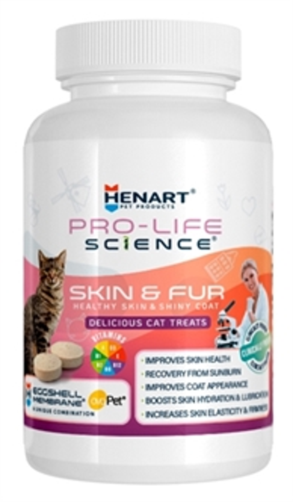 HENART PRO LIFE SCIENCE KAT HUID EN VACHT 75 GR 125 TBL