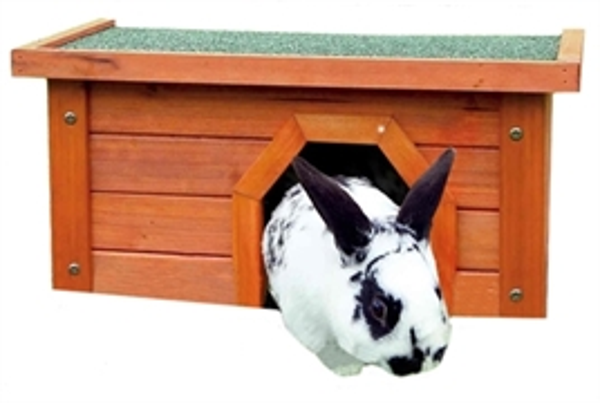 TRIXIE NATURA KNAAGDIERHUIS BRUIN 40X20X28 CM