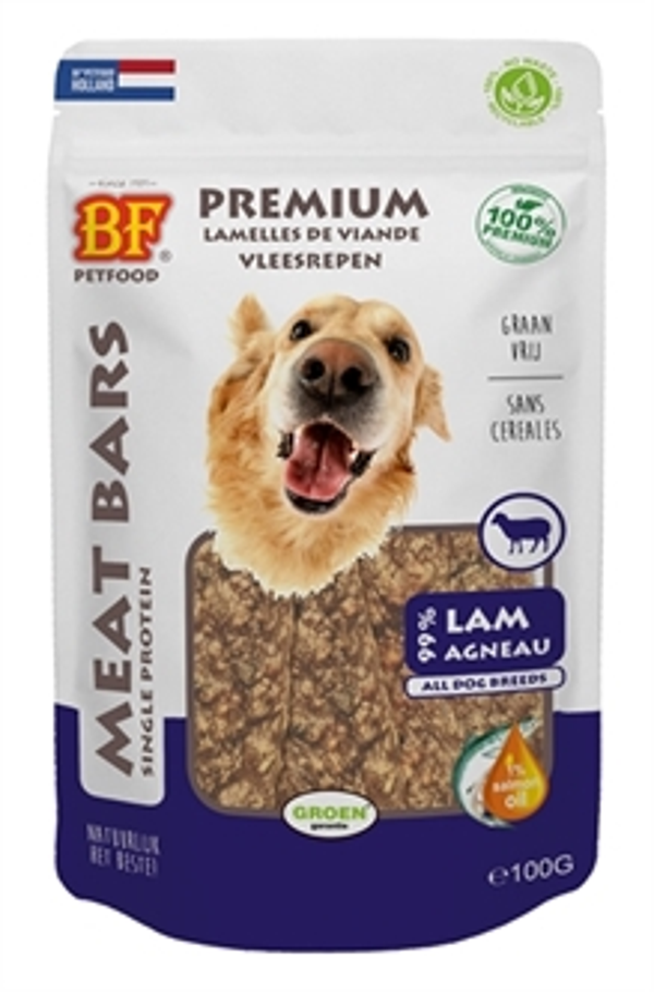 BIOFOOD MEAT BARS LAM 100 GR