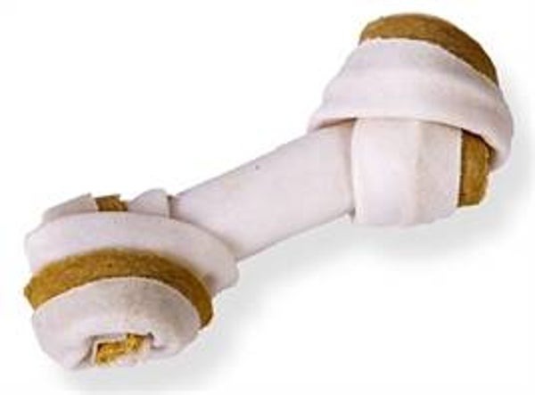 PETSNACK DUOKNOOP MET SEMI-MOIST STRIP 5 INCH 12-13 CM 5 ST