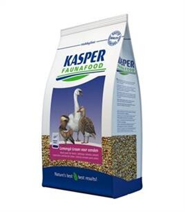 KASPER FAUNAFOOD HOBBYLINE GEMENGD GRAAN VOOR EENDEN 4 KG