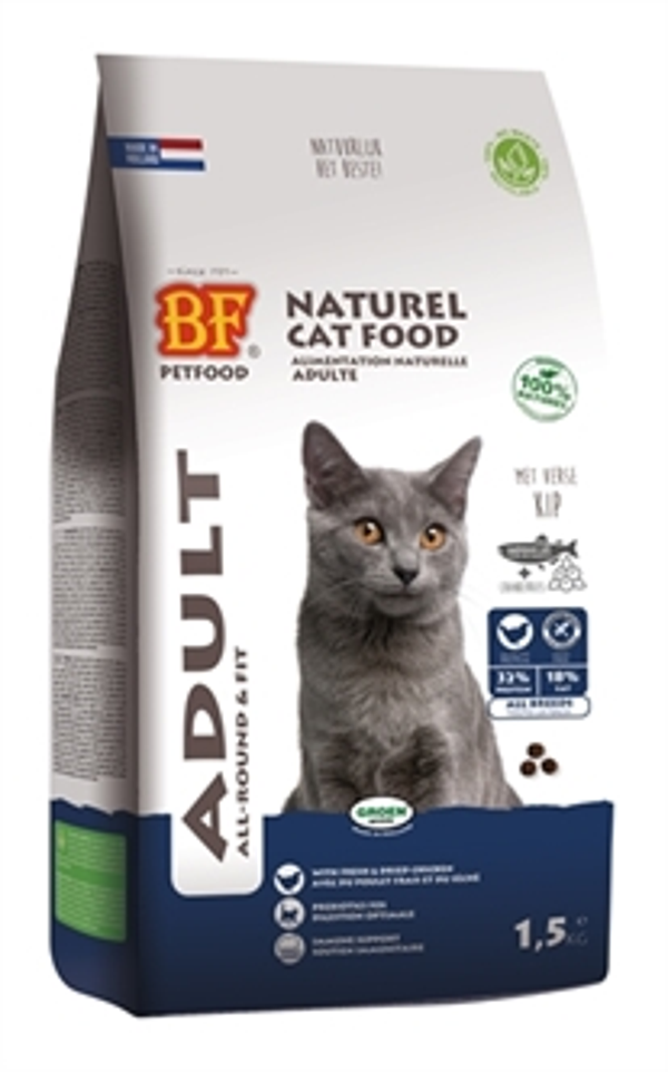 BIOFOOD PREMIUM QUALITY KAT ADULT FIT 1,5 KG