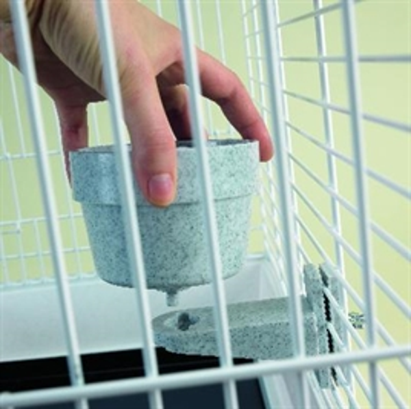 UNIVERSEELVOERBAK MET HOUDER 300 ML