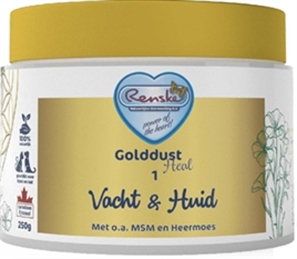 RENSKE GOLDDUST HEAL 1 HUID EN VACHT 250 GR