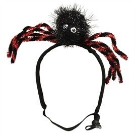 CROCI HALLOWEEN TRICKY DIADEEM MET SPIN 50 CM
