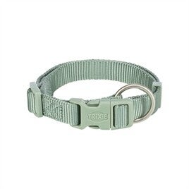 TRIXIE HALSBAND HOND PREMIUM SALIE GROEN 35-55X2 CM