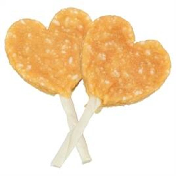 TRIXIE PREMIO LOLLY MET KIP EN RIJST 10 CM 30 ST