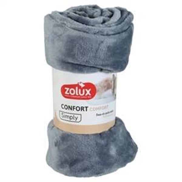 ZOLUX HONDENDEKEN COCOON GRIJS 100X75 CM