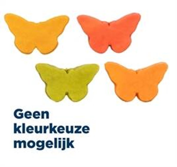TRIXIE VLINDER MET KIPPENBORST ASSORTI 35 GR