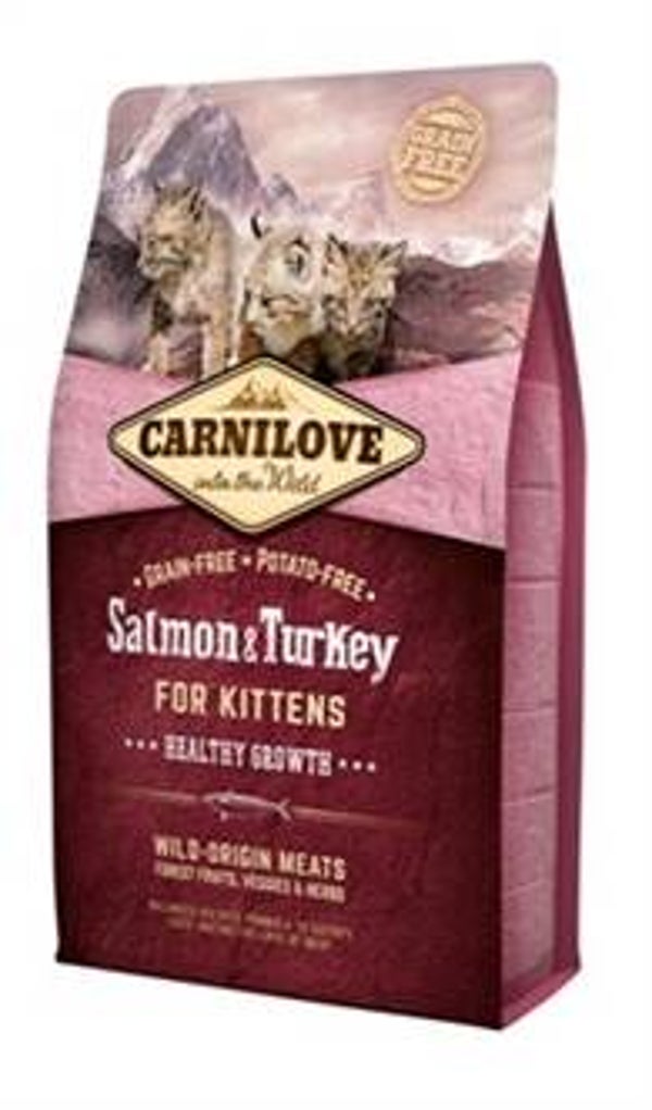 CARNILOVE SALMON / TURKEY KITTENS 2 KG